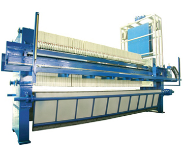 Automatic Filter Cloth Washing Filter Press