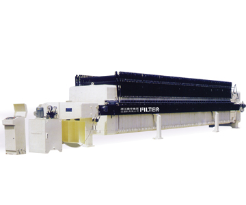 Automatic Tilting Filter Press